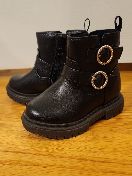 Cat & Jack Other - Cat & Jack Toddler Evie Buckle Boots - Size 6